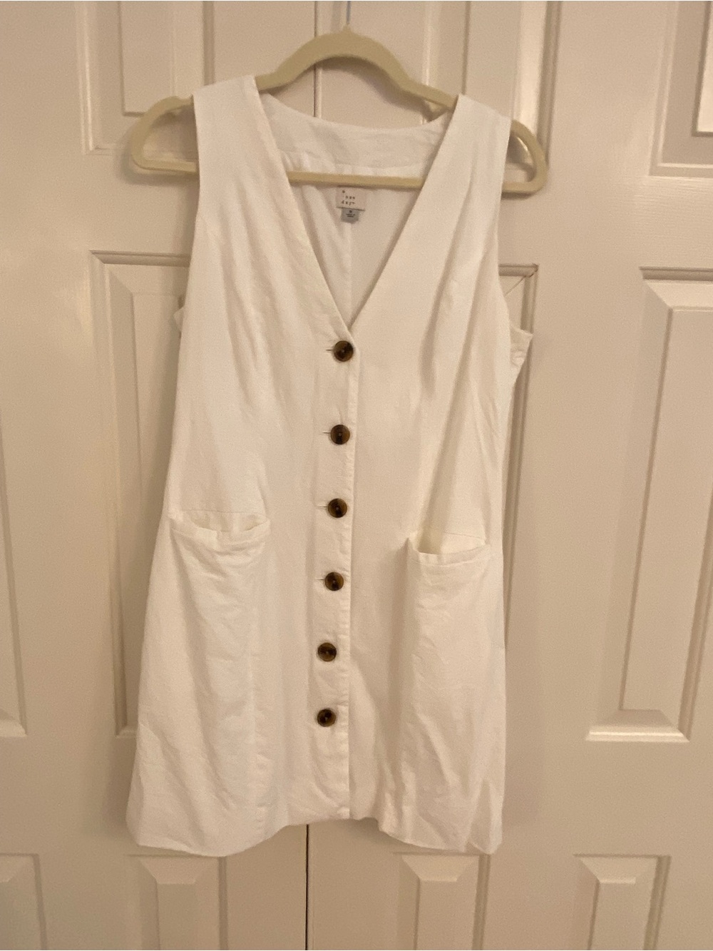A new day dress button front